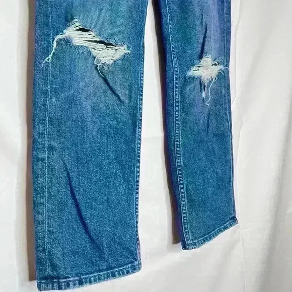 Mother Denim Tomcat Straight Leg Jean in Playing With Scissors Size 26 - Picture 8 of 15